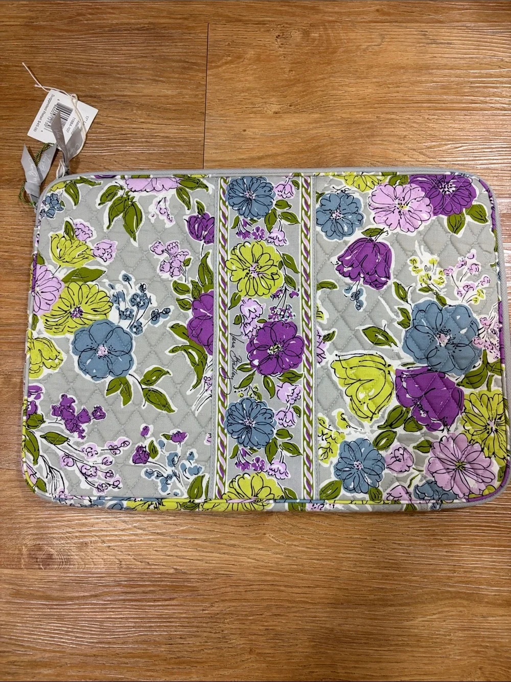 Vera Bradley Floral Quilted Laptop Bag - Watercolor “17” x 12.25”